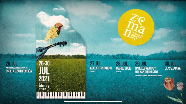 Brus ONLINE - World Music Fest Zeman 2021 u Novom Pazaru od 26. do 30. jula