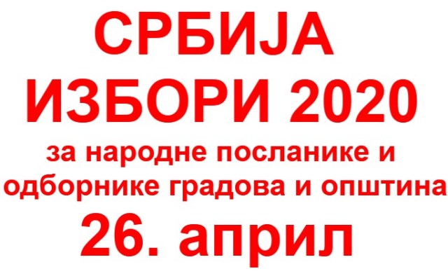 Izbori2020 datum