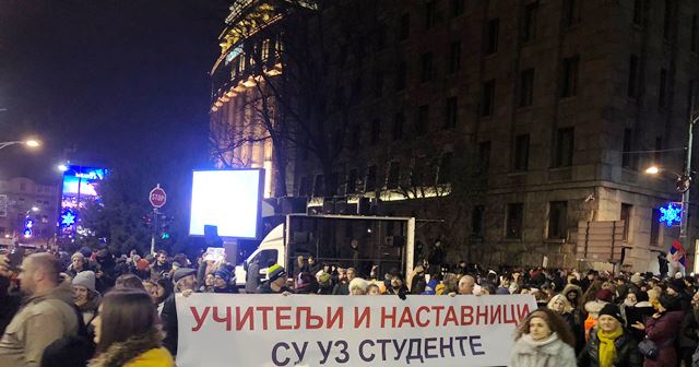 Bg protestProsvetari1